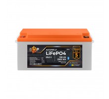 Аккумулятор LP LiFePO4 25,6V - 100 Ah (2560Wh) (BMS 80А/50) пластик Smart BT