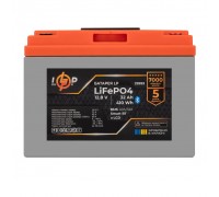 Аккумулятор LP LiFePO4 12,8V - 32 Ah (410Wh) (BMS 40А/32A) пластик LCD Smart BT