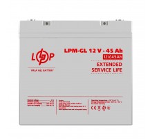 Аккумулятор гелевый LPM-GL 12V - 45 Ah