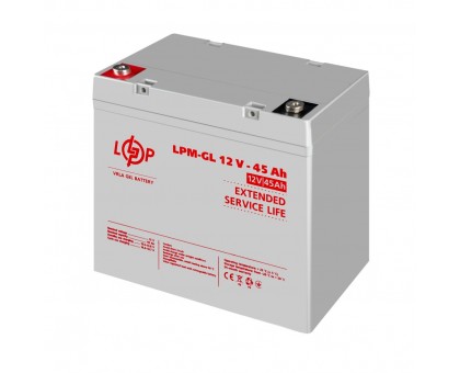 Акумулятор гелевий LPM-GL 12V - 45 Ah Акумулятор гелевий LPM-GL 12V - 45 Ah