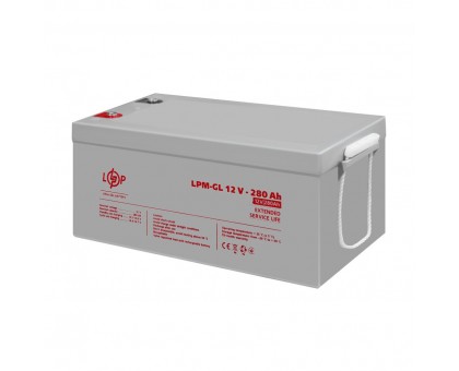 Аккумулятор гелевый LPM-GL 12V - 280 Ah Аккумулятор гелевый LPM-GL 12V - 280 Ah