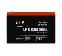 Тяговий свинцево-кислотний AGM акумулятор LP 6-DZM-35 Ah