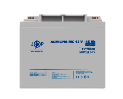 Аккумулятор мультигелевый LPM-MG 12V - 45 Ah