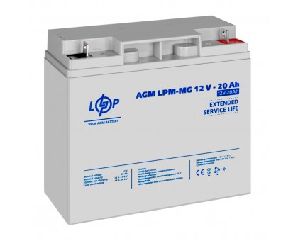 Аккумулятор мультигелевый LPM-MG 12V - 20 Ah Аккумулятор мультигелевый LPM-MG 12V - 20 Ah