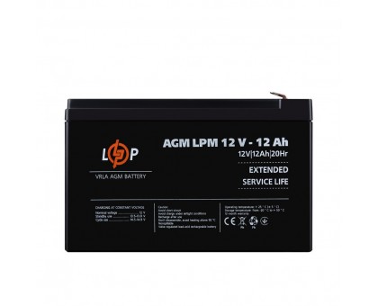Аккумулятор AGM LPM 12V - 12 Ah