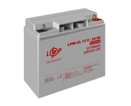Акумулятор гелевий LPM-GL 12V - 20 Ah