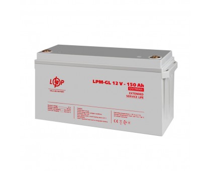 Акумулятор гелевий LPM-GL 12V - 150 Ah Акумулятор гелевий LPM-GL 12V - 150 Ah