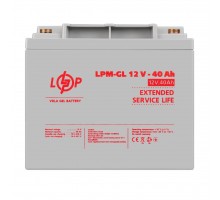 Аккумулятор гелевый LPM-GL 12V - 40 Ah