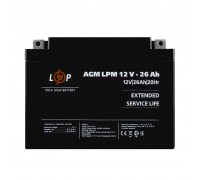 Акумулятор AGM LPM 12V - 26 Ah