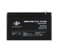 Аккумулятор AGM LPM 12V - 9 Ah