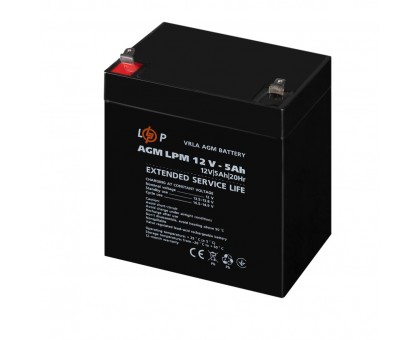 Аккумулятор AGM LPM 12V - 5 Ah Аккумулятор AGM LPM 12V - 5 Ah