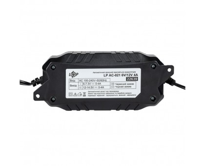 Зарядное устройство для АКБ LP AC-021 6V/12V 4A Зарядное устройство для АКБ LP AC-021 6V/12V 4A