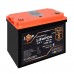 Акумулятор LP LiFePO4 12,8V - 100 Ah (1280Wh) (BMS 100A/50А) пластик Smart BT