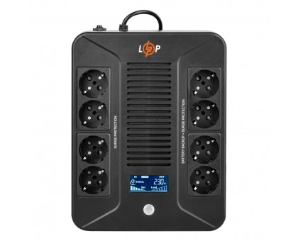 Лінійно-інтерактивне ДБЖ LP-600VA-8PS (360Вт) Лінійно-інтерактивне ДБЖ LP-600VA-8PS (360Вт)