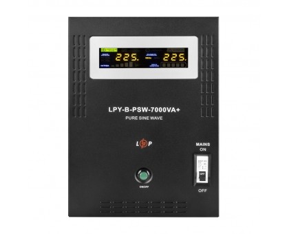 ДБЖ з правильною синусоїдою 48V LPY-B-PSW-7000VA+(5000Вт)10A/20A ДБЖ з правильною синусоїдою 48V LPY-B-PSW-7000VA+(5000Вт)10A/20A