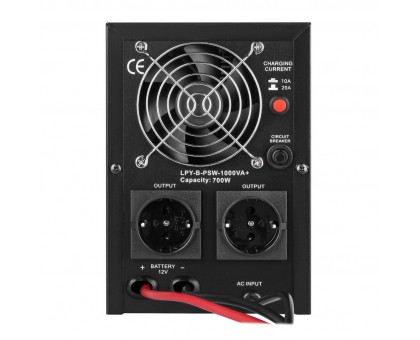ИБП с правильной синусоидой 12V LPY-B-PSW-1000VA+(700Вт) 10A/20A ИБП с правильной синусоидой 12V LPY-B-PSW-1000VA+(700Вт) 10A/20A