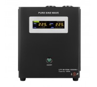 ИБП с правильной синусоидой 24V LPY-W-PSW-1500VA+(1050Вт)10A/15A