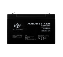 Аккумулятор AGM LPM 6V - 12 Ah