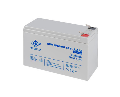 Аккумулятор мультигелевый LPM-MG 12V - 7.2 Ah