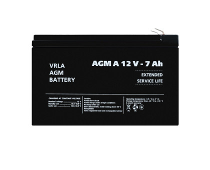 Аккумулятор для сигнализации AGM А 12V - 7 Ah