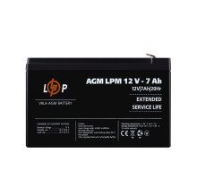 Аккумулятор AGM LPM 12V - 7 Ah Уценка 04.2025
