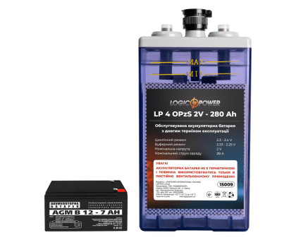 Акумуляторна батарея LP 4 OPzS 2V - 280 Ah Уцінка