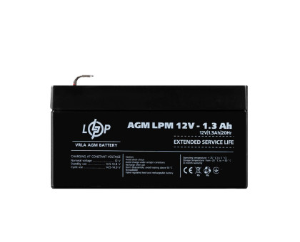Распродажа Аккумулятор AGM LPM 12V - 1.3 Ah