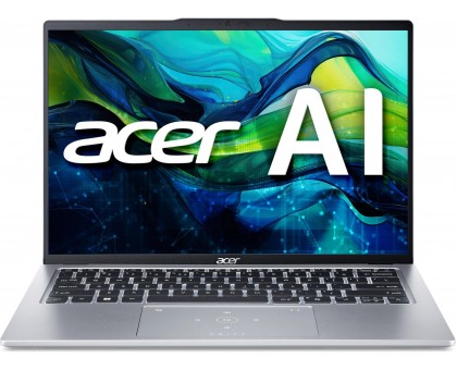 Ноутбук Acer NX.KY7EU.002 Swift Go 14 SFG14-73 14" 2.8K OLED, Intel U7-155H, 32GB, F1TB, UMA, Lin, серебристый
