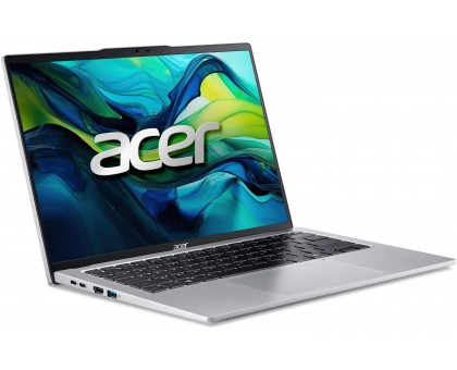 Ноутбук Acer NX.KY7EU.002 Swift Go 14 SFG14-73 14" 2.8K OLED, Intel U7-155H, 32GB, F1TB, UMA, Lin, серебристый