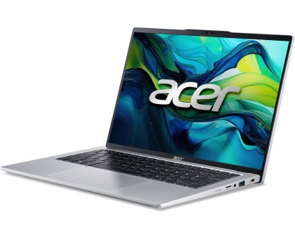 Ноутбук Acer NX.KY7EU.002 Swift Go 14 SFG14-73 14" 2.8K OLED, Intel U7-155H, 32GB, F1TB, UMA, Lin, серебристый