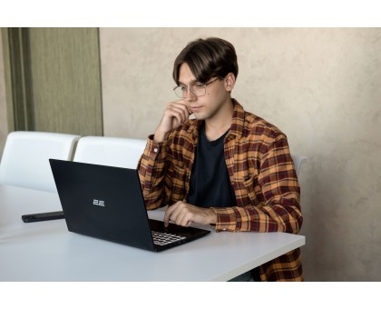 Ноутбук 2E NL57AU-15UA09 Imaginary 15.6" FHD IPS AG, Intel i3-1215U, 8GB, F512GB, UMA, DOS, Черный