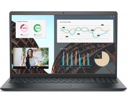 Ноутбук Dell N0097PVNB3530UA_UBU Vostro 3530 15.6" FHD AG, Intel i7-1355U, 16GB, F512GB, UMA, Lin, черный