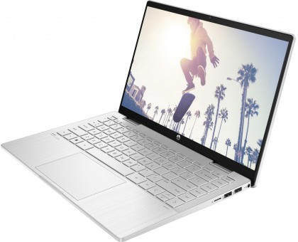 Ноутбук HP AQ8P3EA Pavilion x360 14-ek2005ua 14" FHD IPS Touch, Intel 5-120U, 16GB, F512GB, UMA, DOS, сріблястий Ноутбук HP AQ8P3EA Pavilion x360 14-ek2005ua 14" FHD IPS Touch, Intel 5-120U, 16GB, F512GB, UMA, DOS, сріблястий