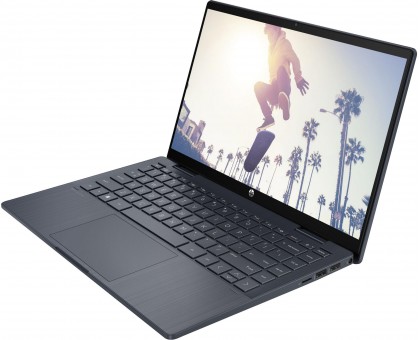 Ноутбук HP AQ8P2EA Pavilion x360 14-ek2004ua 14" FHD IPS Touch, Intel 5-120U, 16GB, F512GB, UMA, DOS, синий
