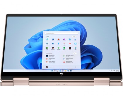 Ноутбук HP AQ8N8EA Pavilion x360 14-ek2000ua 14" FHD IPS Touch, Intel 7-150U, 16GB, F1024GB, UMA, DOS, розовое золото