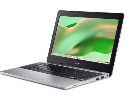Ноутбук Acer NX.KX1EU.006 Chromebook CB311-12H 11" IPS, Intel C N100, 4GB, F64GB, UMA, ChromeOS, сріблястий