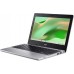 Ноутбук Acer NX.KX1EU.006 Chromebook CB311-12H 11" IPS, Intel C N100, 4GB, F64GB, UMA, ChromeOS, сріблястий