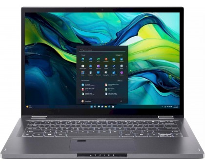 Ноутбук Acer NX.J3JEU.002 Aspire Spin 14 ASP14-52MTN 14" WUXGA IPS Touch, Intel U5-115U, 16GB, F1TB, UMA, Win11, сірий