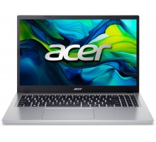 Ноутбук Acer NX.J8XEU.006 Aspire Go AG15-32P 15.6" FHD IPS, Intel 3-N355, 8GB, F512GB, UMA, Lin, сріблястий