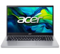 Ноутбук Acer NX.J8XEU.001 Aspire Go AG15-32P 15.6" FHD IPS, Intel 3-N355, 16GB, F512GB, UMA, Lin, серебристый