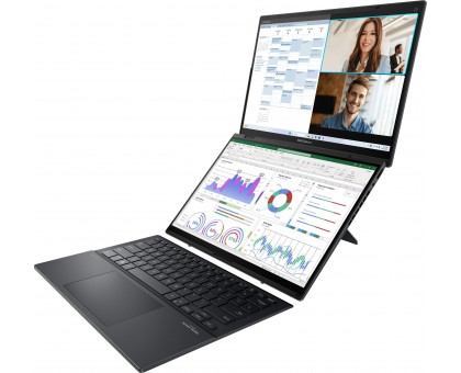 Ноутбук ASUS 90NB14X1-M00BR0 Zenbook DUO UX8406CA-QL214X 14" FHD OLED, Intel Ultra 7 255H, 32GB, F2TB, UMA, Win11P, Сірий Ноутбук ASUS 90NB14X1-M00BR0 Zenbook DUO UX8406CA-QL214X 14" FHD OLED, Intel Ultra 7 255H, 32GB, F2TB, UMA, Win11P, Сірий