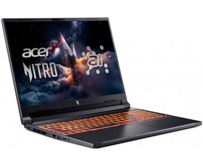 Ноутбук Acer NH.QULEU.004 Nitro V 16 ANV16-61 16" WUXGA IPS, AMD R5-340, 16GB, F512GB, NVD4050-6, Lin, черный Ноутбук Acer NH.QULEU.004 Nitro V 16 ANV16-61 16" WUXGA IPS, AMD R5-340, 16GB, F512GB, NVD4050-6, Lin, черный