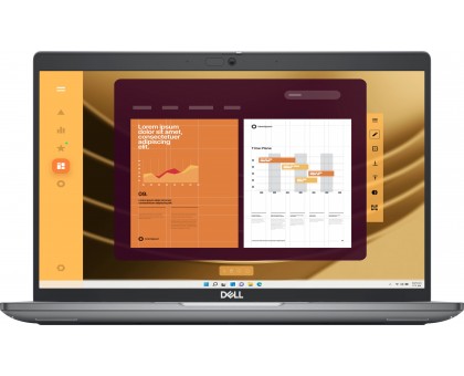 Ноутбук Dell N015L545014UA_UBU Latitude 5450 14" FHD IPS AG, Intel U7 165U, 32GB, F512GB, UMA, Lin, серый