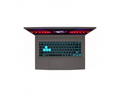 Ноутбук MSI 9S7-16R831-3038 Thin 15 B13UC 15.6 FHD, Intel i7-13620H, 16GB, F1TB, NVD3050-4, DOS, черный
