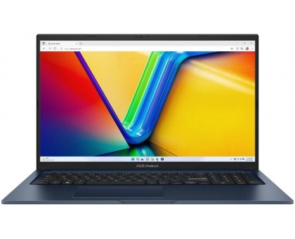 Ноутбук ASUS 90NB10V2-M00LK0 Vivobook 17 X1704VA-AU531 17.3" FHD IPS, Intel i5-1334U, 16GB, F512GB, UMA, NoOS, Голубой