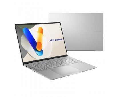 Ноутбук ASUS 90NB1593-M000B0 Vivobook S 16 M5606KA-RI010 16" 3K OLED, AMD AI 7 350, 16GB, F1TB, UMA, NoOS, Серебристый Ноутбук ASUS 90NB1593-M000B0 Vivobook S 16 M5606KA-RI010 16" 3K OLED, AMD AI 7 350, 16GB, F1TB, UMA, NoOS, Серебристый