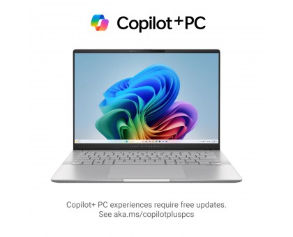 Ноутбук ASUS 90NB1491-M005V0 Vivobook S 14 M5406NA-QD080 14" WUXGA OLED, AMD R5-7535HS, 16GB, F512GB, UMA, NoOS, Сріблястий Ноутбук ASUS 90NB1491-M005V0 Vivobook S 14 M5406NA-QD080 14" WUXGA OLED, AMD R5-7535HS, 16GB, F512GB, UMA, NoOS, Сріблястий