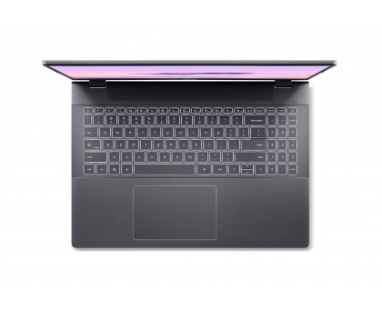 Ноутбук Acer NX.JCLEU.003 Chromebook Plus CB516-1H 16" WUXGA IPS, Intel i5-1334U, 16GB, F512GB, UMA, ChromeOS, серый