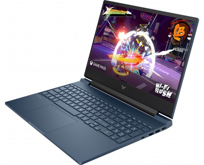Ноутбук HP BV8Y0EA Victus 15-fb3049ua 15.6" FHD IPS AG, AMD R5-8645HS, 16GB, F512GB, NVD3050-6, DOS, синій
