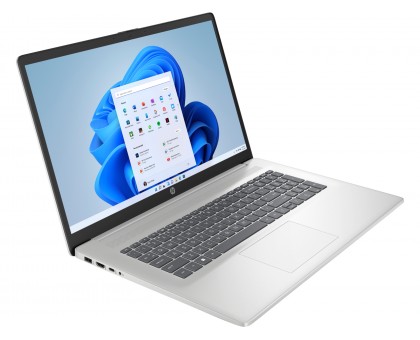 Ноутбук HP BV6B9EA 17-cn3001ua 17.3" FHD IPS AG, Intel i5-1334U, 16GB, F1024GB, UMA, DOS, сріблястий